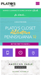 Mobile Screenshot of platosclosetallentown.com